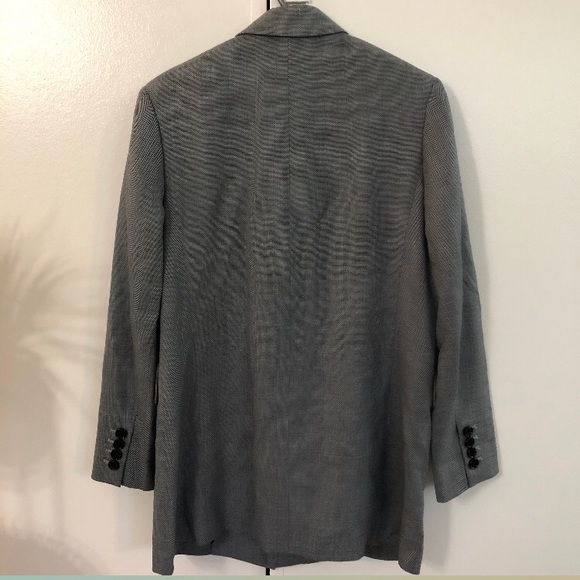 Landscape- Oversized Gray Blazer - Picture 3 of 16